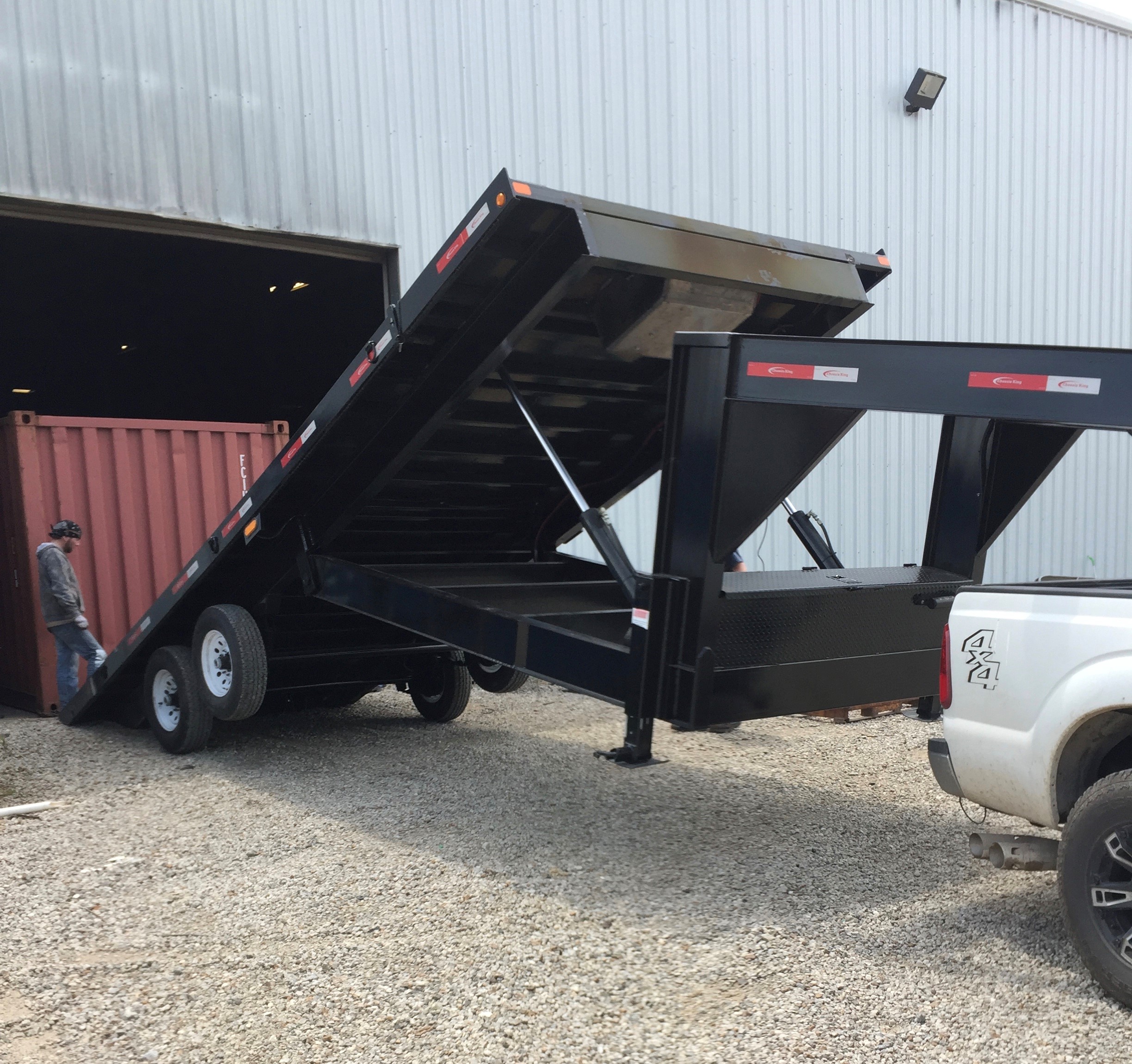 Container Delivery Trailer 