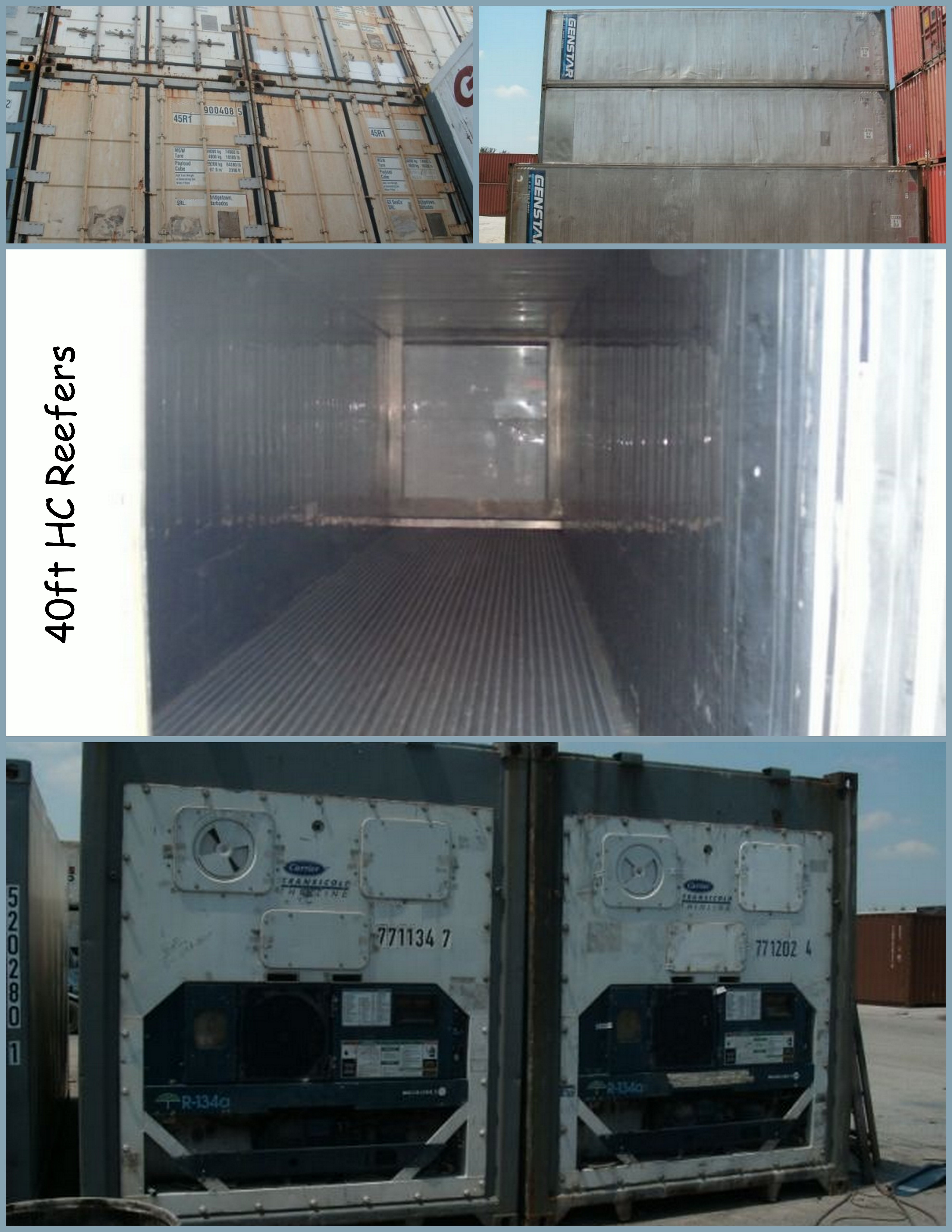 Used 40ft HC Reefers