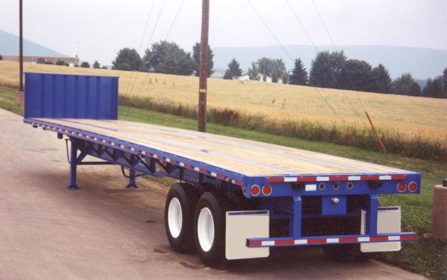 flatbed trailer